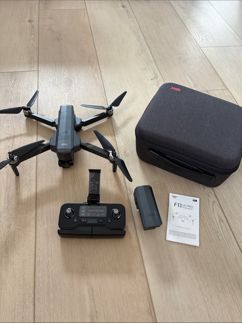 SJRC F11S 4K PRO GPS 5G WIFI 3KM Repeater FPV with 4K HD Camera 2-Axis BRAND NEW